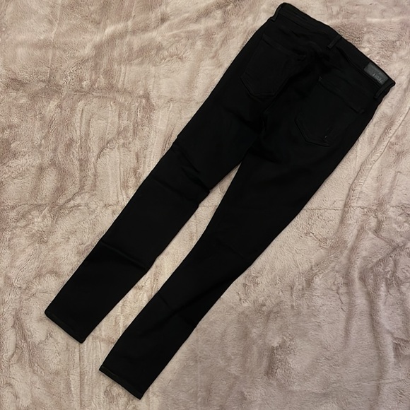 Agolde Black heavily distressed Sophie Skinny jeans sz 28 - Picture 10 of 10